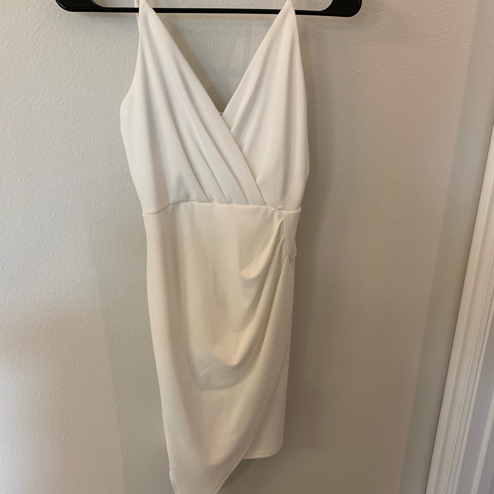 ASOS | White Spaghetti Dress